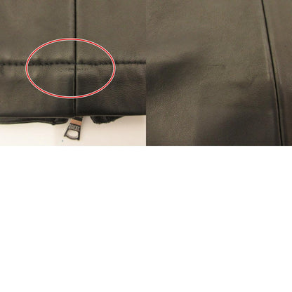 【中古】FIDELITY | フェデリティー LAMB LEATHER ZIP BLOUSON レザー 26375000 ブラック サイズ：M【姫路東店】