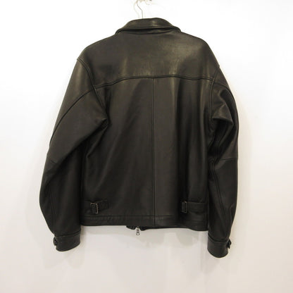 【中古】FIDELITY | フェデリティー LAMB LEATHER ZIP BLOUSON レザー 26375000 ブラック サイズ：M【姫路東店】