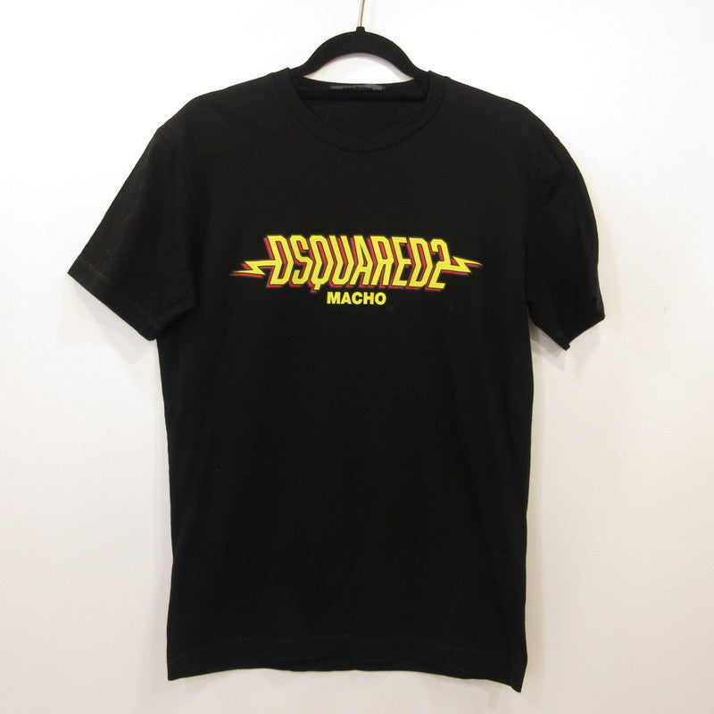 【中古】DSQUARED2 | ディースクエアード Cool Fit Tee macho/0251 半袖Ｔシャツ S71GD1552 国内正規タグ ブラック サイズ：S【姫路東店】