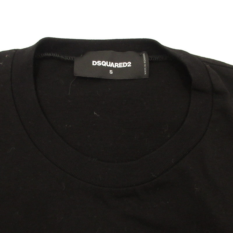 【中古】DSQUARED2 | ディースクエアード Cool Fit Tee macho/0251 半袖Ｔシャツ S71GD1552 国内正規タグ ブラック サイズ：S【姫路東店】