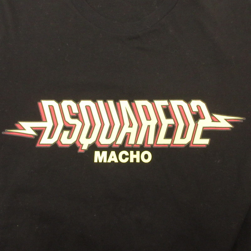 【中古】DSQUARED2 | ディースクエアード Cool Fit Tee macho/0251 半袖Ｔシャツ S71GD1552 国内正規タグ ブラック サイズ：S【姫路東店】