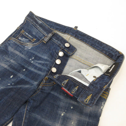 【中古】DSQUARED2 | ディースクエアード Skater Jean デニムパンツ S71LB0780 国内正規タグ ネイビー サイズ：42【姫路東店】