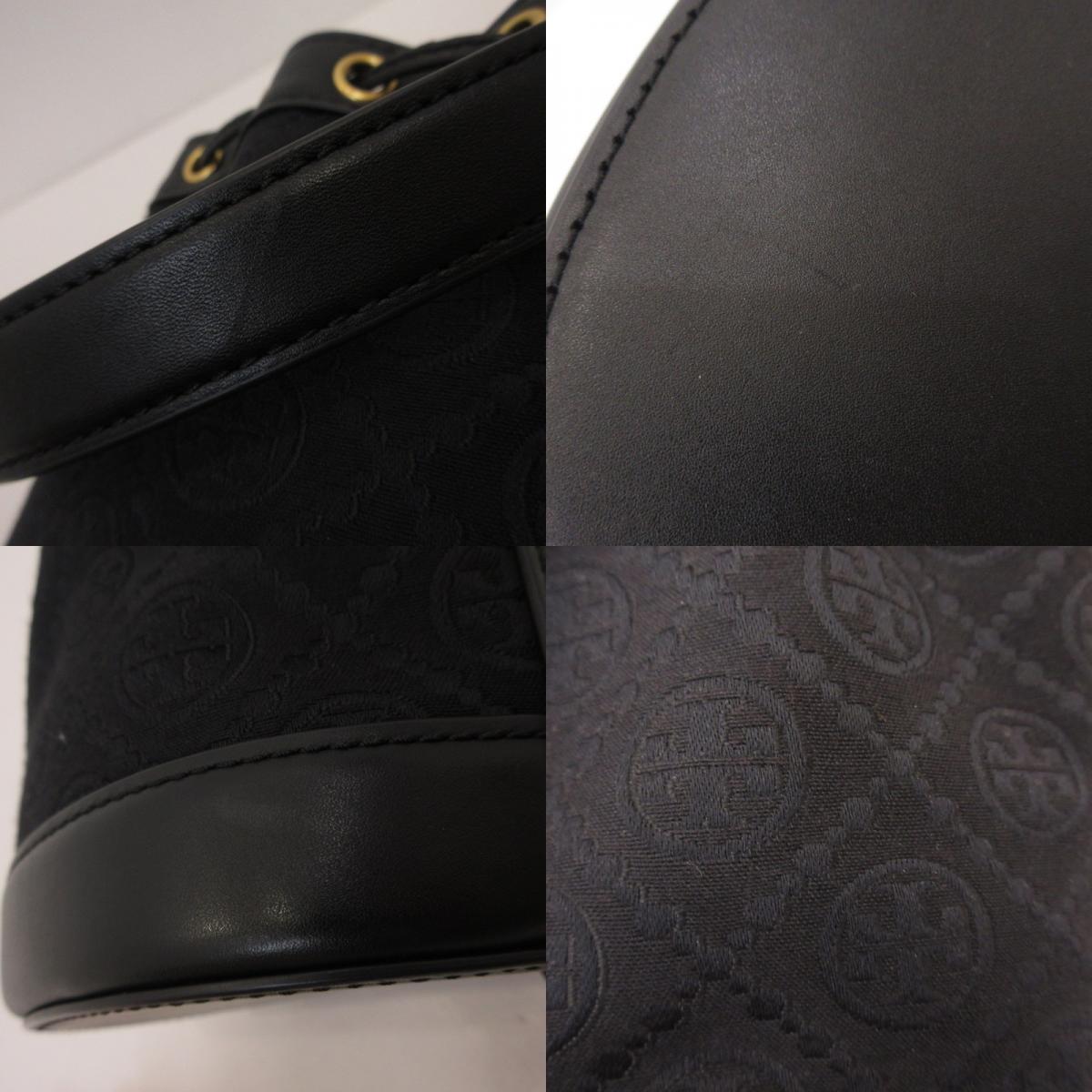 Tory Burch | トリーバーチ T Monogram Mini Bucket Bag その他バッグ 152130 ブラック【姫路東店】