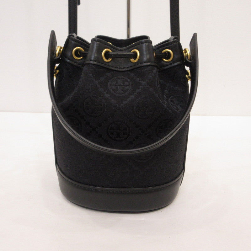 Tory Burch | トリーバーチ T Monogram Mini Bucket Bag その他バッグ 152130 ブラック【姫路東店】