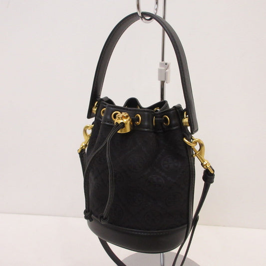 Tory Burch | トリーバーチ T Monogram Mini Bucket Bag その他バッグ 152130 ブラック【姫路東店】
