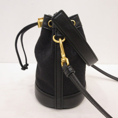 Tory Burch | トリーバーチ T Monogram Mini Bucket Bag その他バッグ 152130 ブラック【姫路東店】
