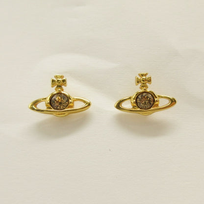 Vivienne Westwood | ヴィヴィアンウエストウッド NANO SOLITAIRE EARRINGS ピアス ゴールド【姫路東店】