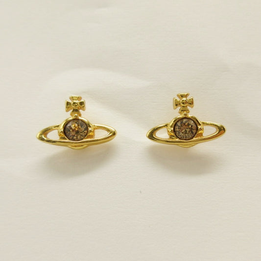 Vivienne Westwood | ヴィヴィアンウエストウッド NANO SOLITAIRE EARRINGS ピアス ゴールド【姫路東店】