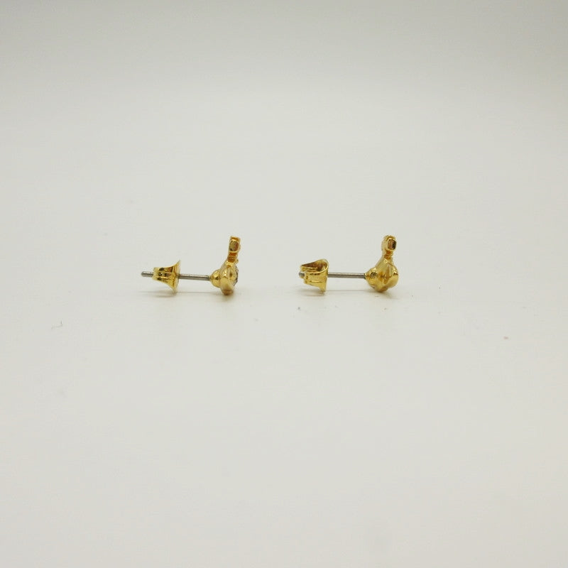 Vivienne Westwood | ヴィヴィアンウエストウッド NANO SOLITAIRE EARRINGS ピアス ゴールド【姫路東店】