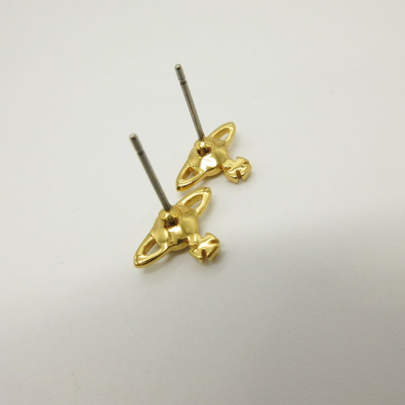 Vivienne Westwood | ヴィヴィアンウエストウッド NANO SOLITAIRE EARRINGS ピアス ゴールド【姫路東店】