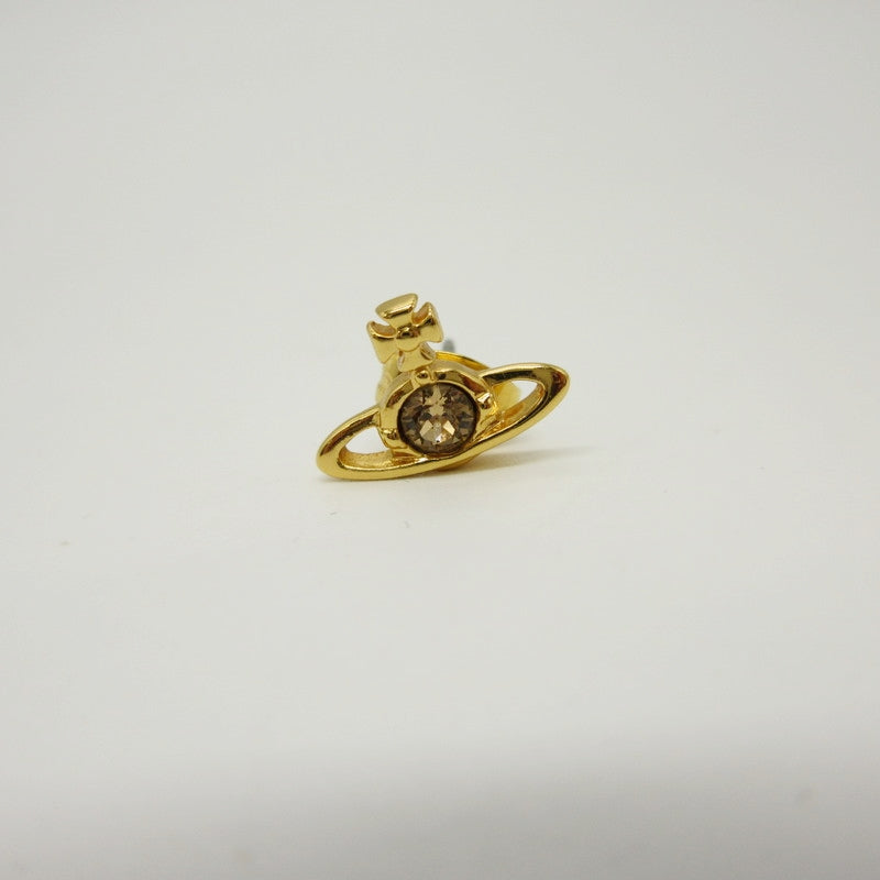 Vivienne Westwood | ヴィヴィアンウエストウッド NANO SOLITAIRE EARRINGS ピアス ゴールド【姫路東店】