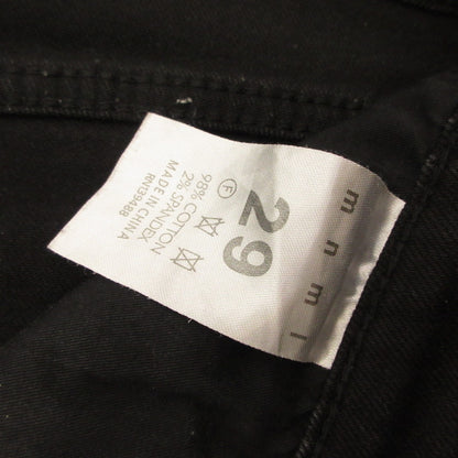 【中古】mnml | ミニマル X165 PAISLEY STRETCH DENIM デニムパンツ ブラック【姫路東店】