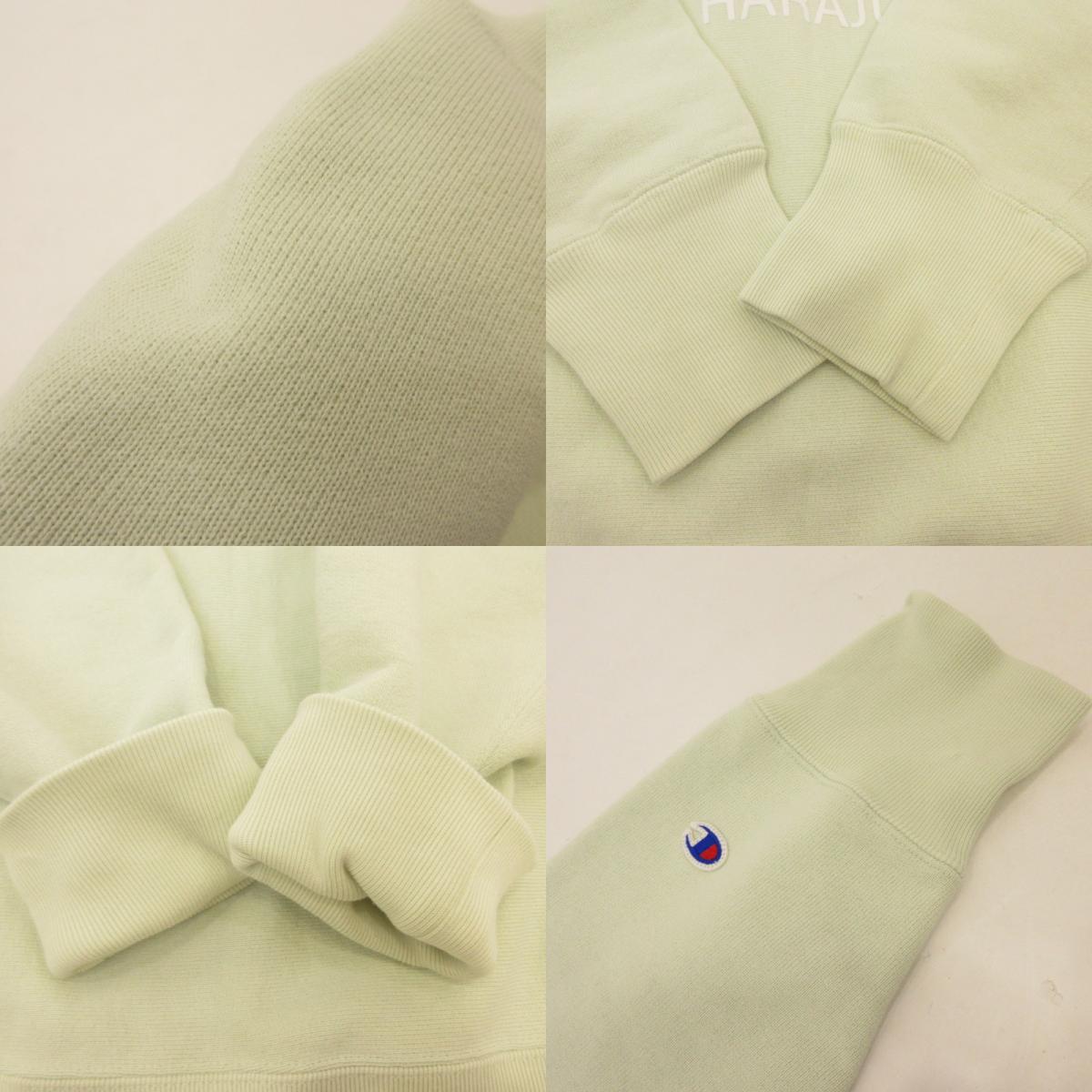 Champion | チャンピオン FRGMT CHAMPION C/N SWEAT スウェット ×FRAGMENT DESIGN ライトグリーン サイズ：L【姫路東店】