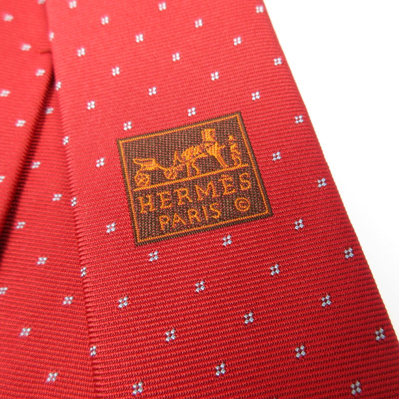 HERMES | エルメス ネクタイ 659129T レッド【姫路東店】