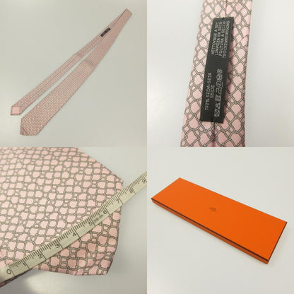 HERMES | エルメス ネクタイ 606116T ピンク【姫路東店】