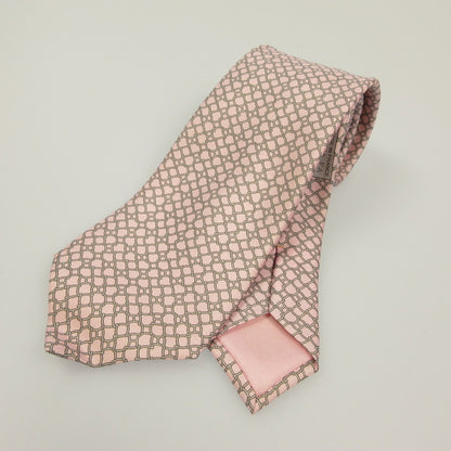 HERMES | エルメス ネクタイ 606116T ピンク【姫路東店】