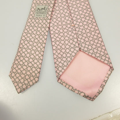 HERMES | エルメス ネクタイ 606116T ピンク【姫路東店】