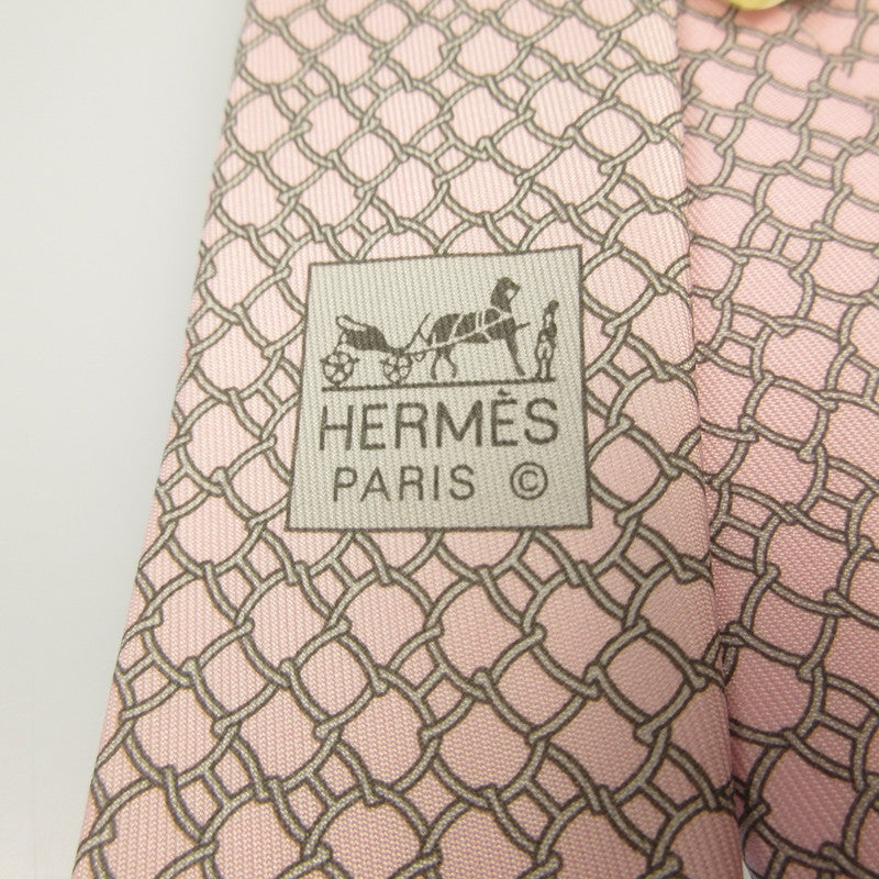 HERMES | エルメス ネクタイ 606116T ピンク【姫路東店】