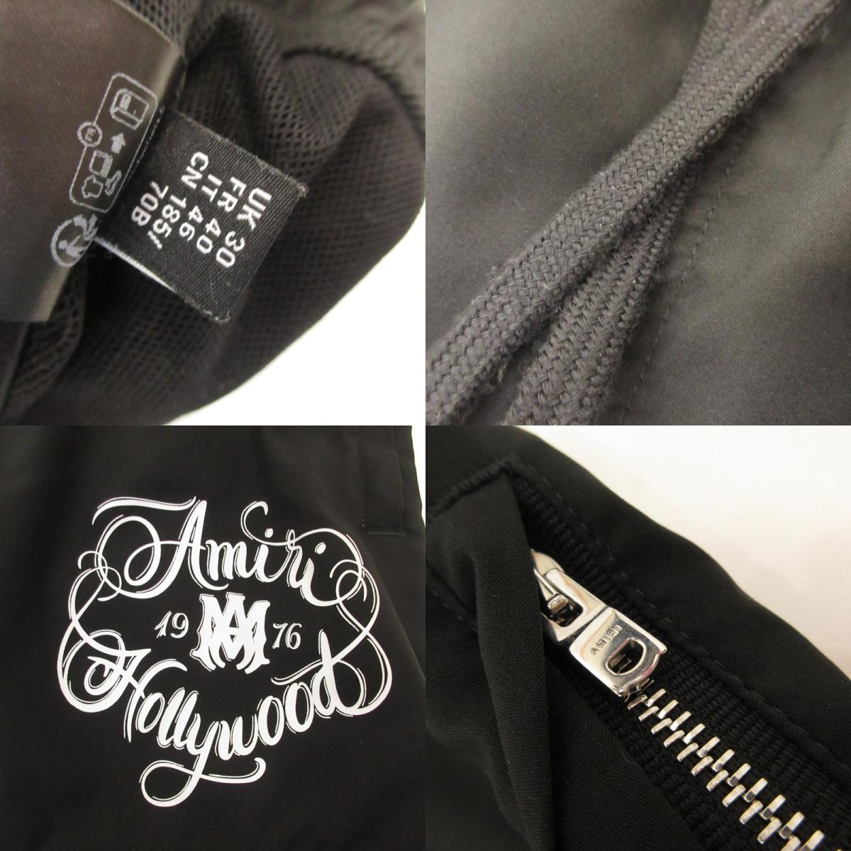 AMIRI | アミリ Hollywood スイムショーツ ショートパンツ AMBOSW1001 国内正規タグ ブラック【姫路東店】