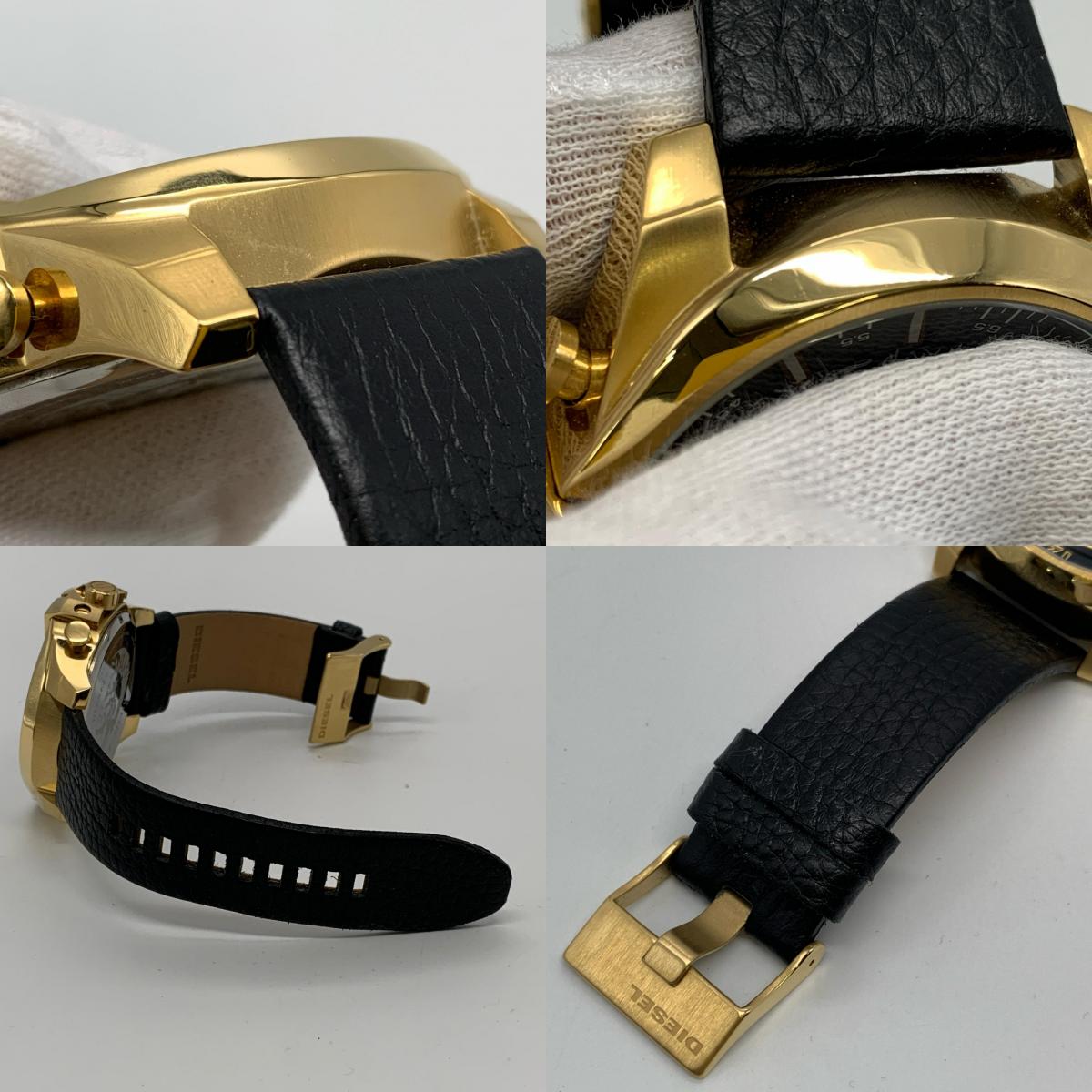 DIESEL | ディーゼル MEGA CHIEF 腕時計 DZ4344 ゴールド【姫路東店】