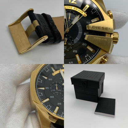 DIESEL | ディーゼル MEGA CHIEF 腕時計 DZ4344 ゴールド【姫路東店】