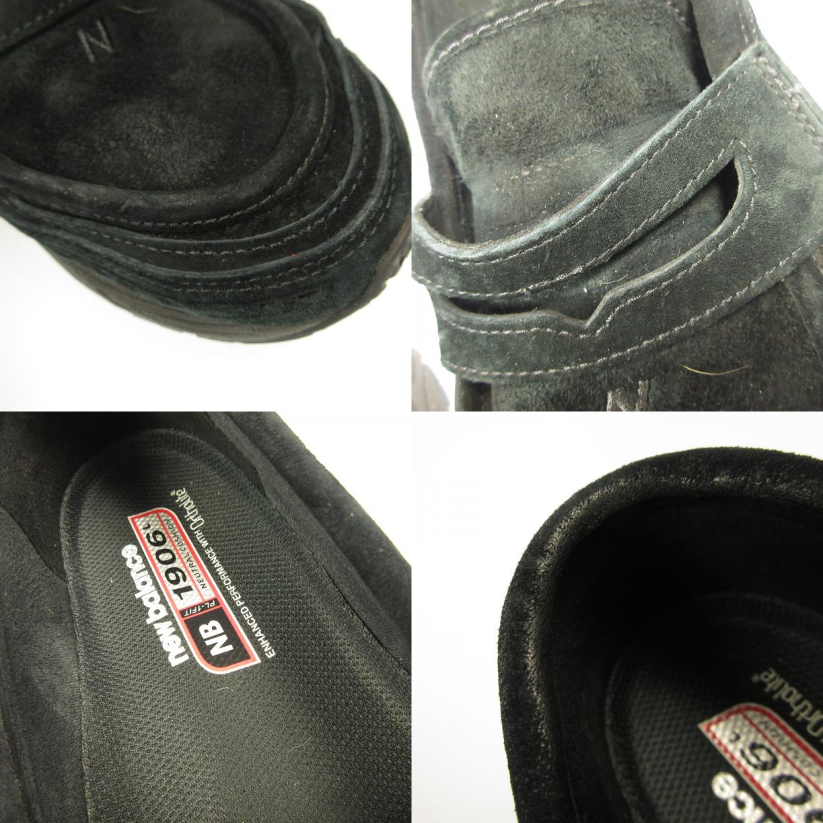 【中古】NEW BALANCE | ニューバランス ローファー U1906LNT ブラック 28cm【姫路東店】