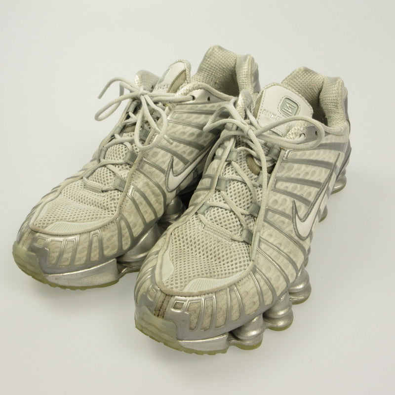 【中古】NIKE | ナイキ WMNS SHOX TL スニーカー AR3566-003 シルバー 28cm【姫路東店】