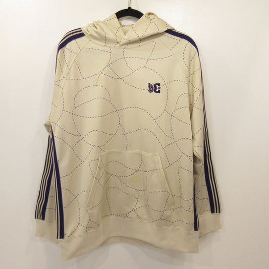 Needles | ニードルス Track Hoody - Poly Smooth / Printed パーカー MR608 ×DC SHOES アイボリー サイズ：L【姫路東店】