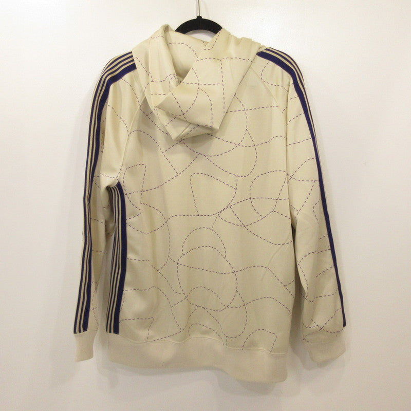 Needles | ニードルス Track Hoody - Poly Smooth / Printed パーカー MR608 ×DC SHOES アイボリー サイズ：L【姫路東店】