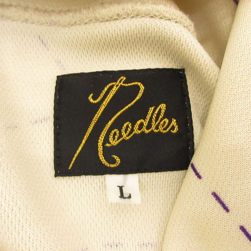 Needles | ニードルス Track Hoody - Poly Smooth / Printed パーカー MR608 ×DC SHOES アイボリー サイズ：L【姫路東店】