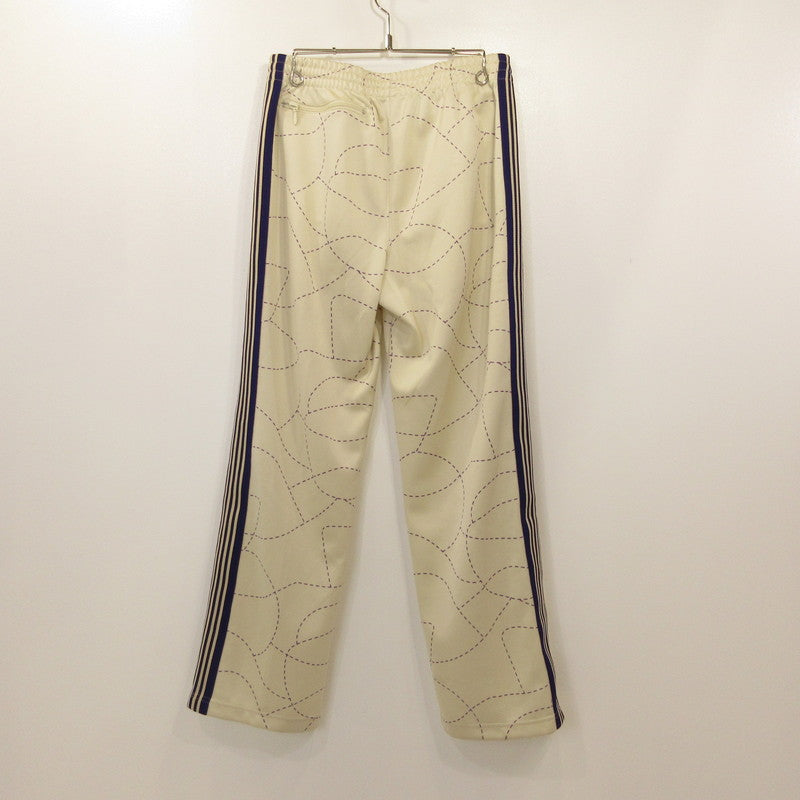 Needles | ニードルス Track Pants - Poly Smooth / Printed パンツ MR609 ×DC SHOES アイボリー サイズ：S【姫路東店】