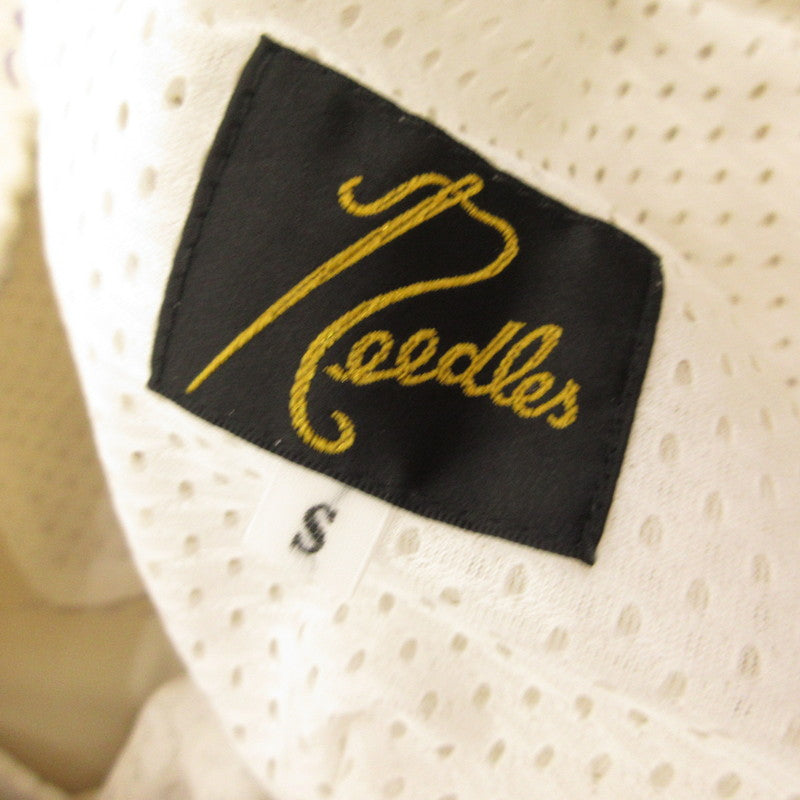 Needles | ニードルス Track Pants - Poly Smooth / Printed パンツ MR609 ×DC SHOES アイボリー サイズ：S【姫路東店】