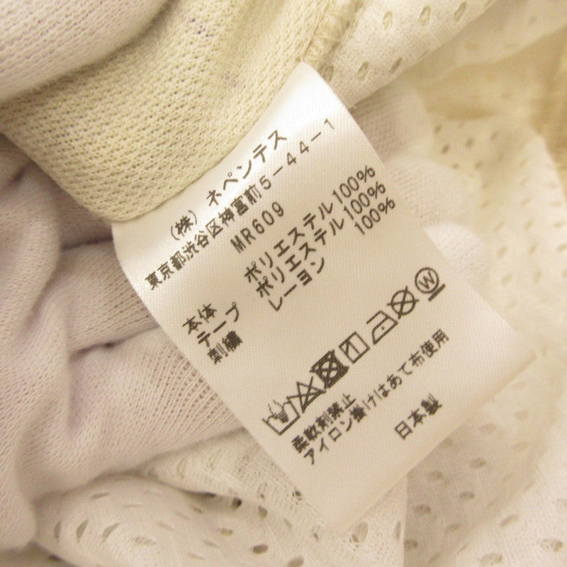 Needles | ニードルス Track Pants - Poly Smooth / Printed パンツ MR609 ×DC SHOES アイボリー サイズ：S【姫路東店】