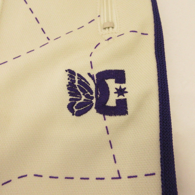 Needles | ニードルス Track Pants - Poly Smooth / Printed パンツ MR609 ×DC SHOES アイボリー サイズ：S【姫路東店】