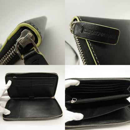 Emporio Armani | エンポリオ・アルマーニ 長財布 Y4R169 Y109E ブラック【姫路東店】