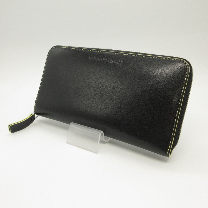 Emporio Armani | エンポリオ・アルマーニ 長財布 Y4R169 Y109E ブラック【姫路東店】