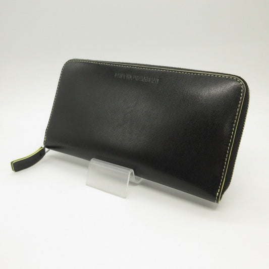 Emporio Armani | エンポリオ・アルマーニ 長財布 Y4R169 Y109E ブラック【姫路東店】