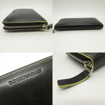 Emporio Armani | エンポリオ・アルマーニ 長財布 Y4R169 Y109E ブラック【姫路東店】