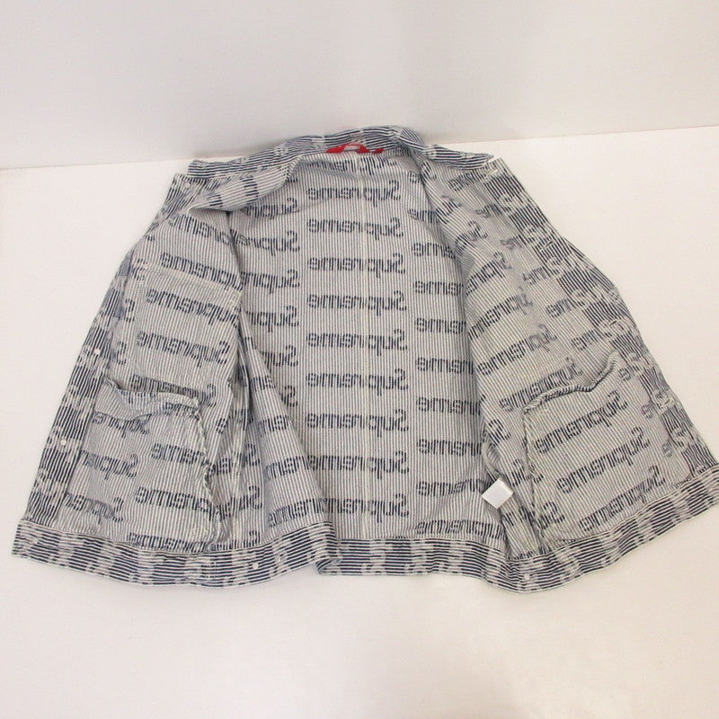 Supreme | シュプリーム Denim Chore Trucker Jacket 'Stripe' デニム 2024S/S サイズ：XL【姫路東店】