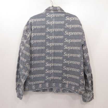 Supreme | シュプリーム Denim Chore Trucker Jacket 'Stripe' デニム 2024S/S サイズ：XL【姫路東店】