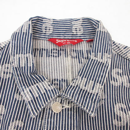 Supreme | シュプリーム Denim Chore Trucker Jacket 'Stripe' デニム 2024S/S サイズ：XL【姫路東店】