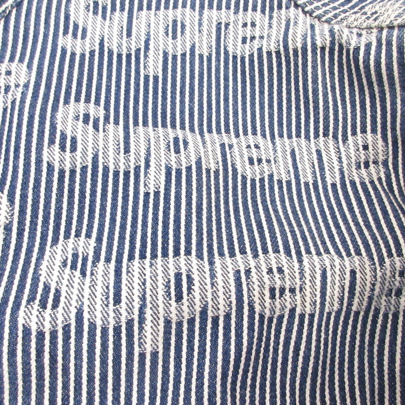 Supreme | シュプリーム Denim Chore Trucker Jacket 'Stripe' デニム 2024S/S サイズ：XL【姫路東店】