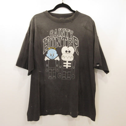 SAINT MICHAEL | セントマイケルセイントマイケル SKULL&BABY M TEE 半袖Ｔシャツ ブラック サイズ：XL【姫路東店】