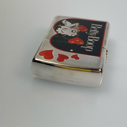 【中古】ZIPPO | ジッポ BETTY BOOP 90th LOVE 「B」 ライター 年式:2021年製 シルバー【姫路東店】