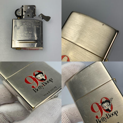 【中古】ZIPPO | ジッポ BETTY BOOP 90th LOVE 「B」 ライター 年式:2021年製 シルバー【姫路東店】