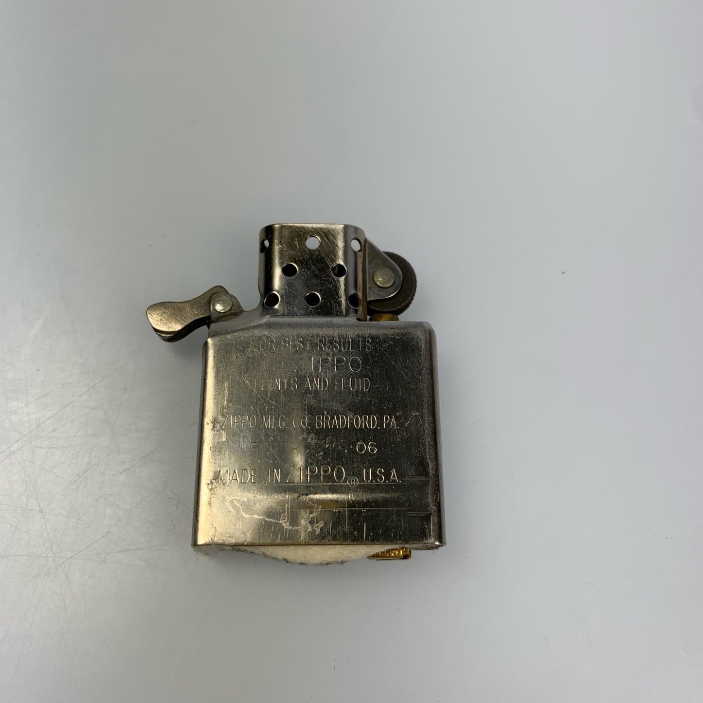 【中古】ZIPPO | ジッポ 押忍! 番長 操 漢ゆver ライター 年式:2006年製 ネイビー【姫路東店】