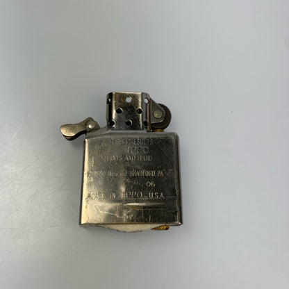 【中古】ZIPPO | ジッポ 押忍! 番長 操 漢ゆver ライター 年式:2006年製 ネイビー【姫路東店】