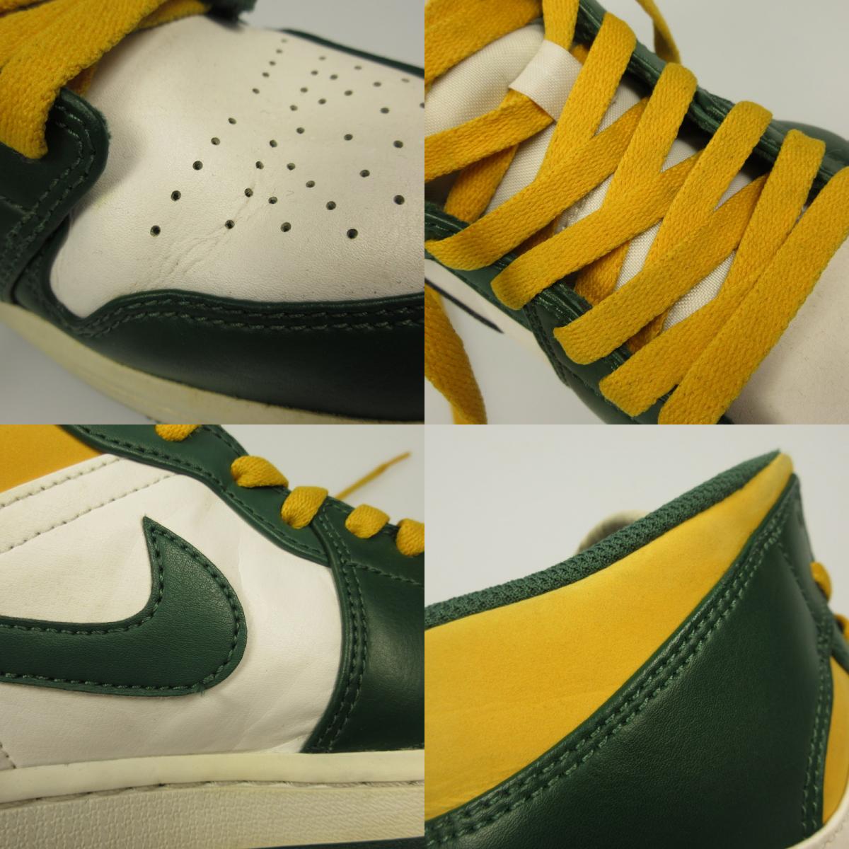 NIKE | ナイキ Air Jordan 1 Mid 'Seattle Supersonics' スニーカー 554724-371 グリーン 27cm【姫路東店】