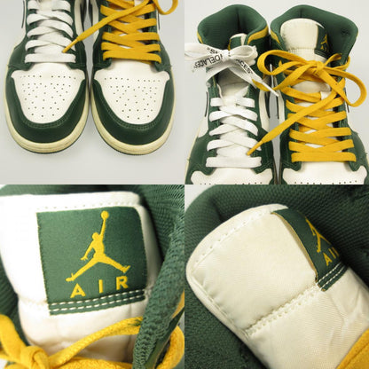 NIKE | ナイキ Air Jordan 1 Mid 'Seattle Supersonics' スニーカー 554724-371 グリーン 27cm【姫路東店】