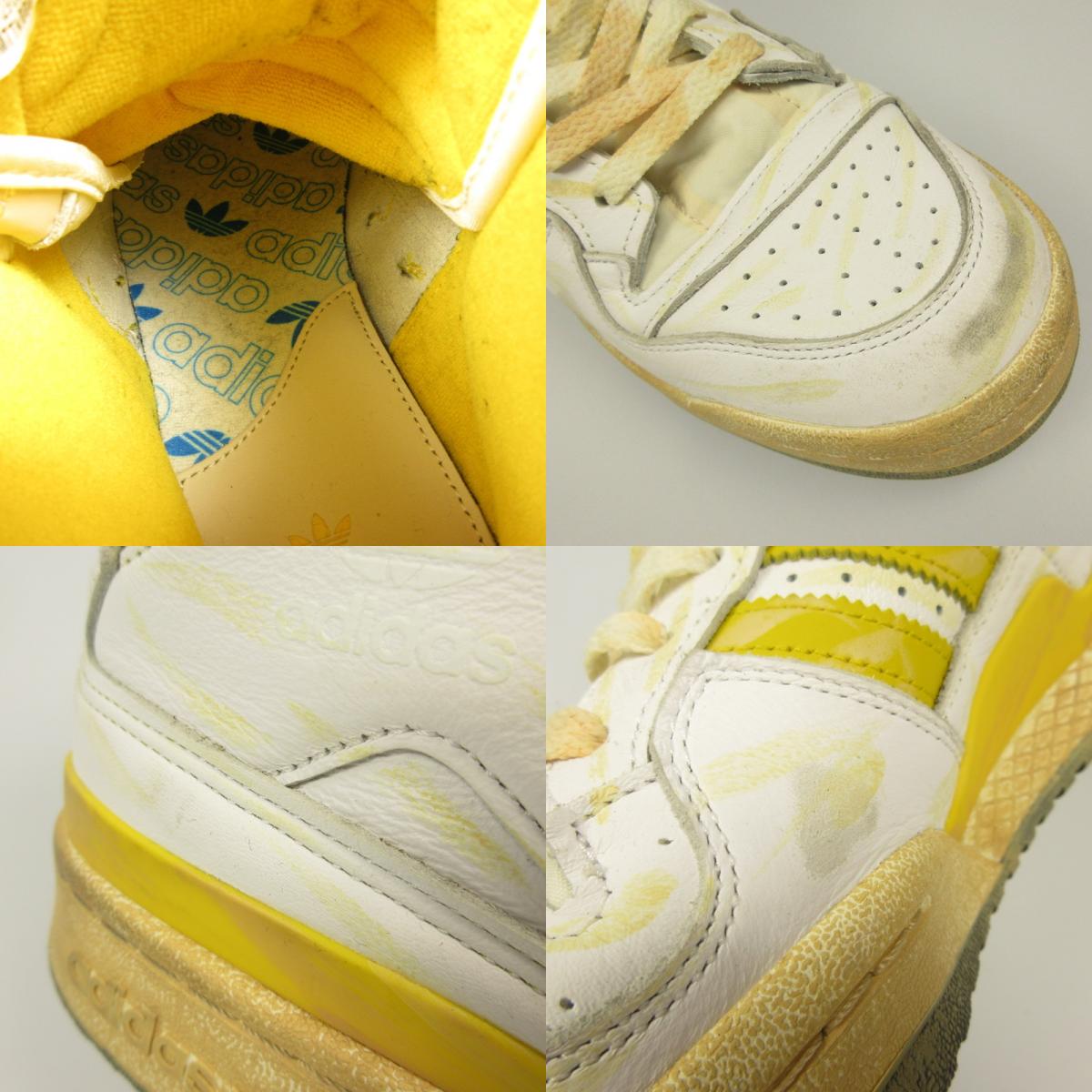 【中古】adidas | アディダス FORUM 84 HI AEC スニーカー GZ6468 ホワイト 28cm【姫路東店】